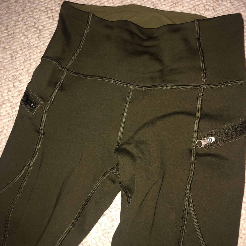 Lululemon Olive Green Leggings